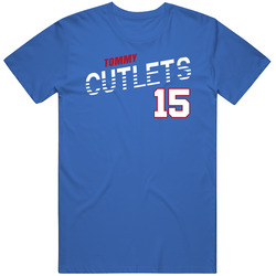 Tommy Cutlets 15 Favorite Player Fan T Shirt