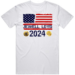 Usa Jewell Loyd Basketball Gold Medal 2024 T Shirt
