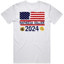 Usa Napheesa Collier Basketball Gold Medal 2024 T Shirt