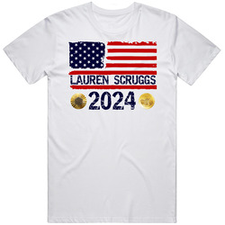 Usa Lauren Scruggs Fencing Foil Gold Medal 2024 T Shirt