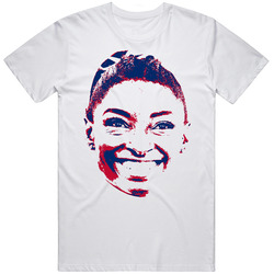 Simone Biles Usa Gymnastics Gold Medal 2024 Winner Big Head T Shirt