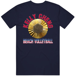 Kelly Cheng Usa Beach Volleyball Gold Medal 2024 Winner Fan T Shirt