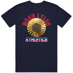 Noah Lyles Usa Athletics Gold Medal 2024 Winner Fan T Shirt