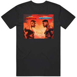 Anthony Joshua Vs Francis Ngannou Boxing Fan T Shirt