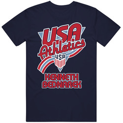 Kenneth Bednarek Usa Athletics Paris 2024 T Shirt