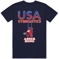 Asher Hong Team Usa Gymnastics Paris 2024 Fan T Shirt