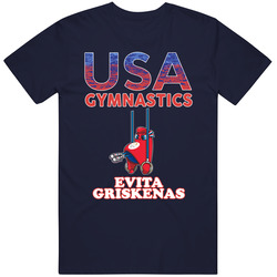 Evita Griskenas Team Usa Gymnastics Paris 2024 Fan T Shirt