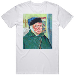 Donald Trump Vincent Van Gogh Bandaged Ear Mashup T Shirt