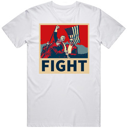 Donald Trump Shot Fight Hope Style T Shirt