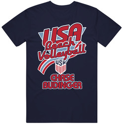 Chase Budinger Team Usa Beach Volleyball Paris 2024 T Shirt
