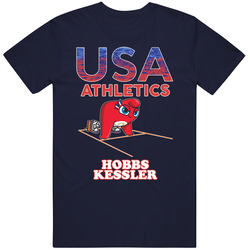 Hobbs Kessler Team Usa Athletics Paris 2024 Fan T Shirt