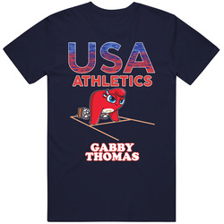 Gabby Thomas Team Usa Athletics Paris 2024 Fan T Shirt