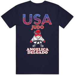 Angelica Delgado Team Usa Judo Paris 2024 Fan T Shirt