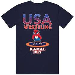Kamal Bey Team Usa Wrestling Paris 2024 Fan T Shirt