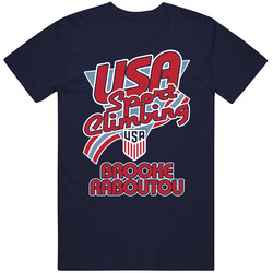 Brooke Raboutou Team Usa Sport Climbing Paris 2024 T Shirt