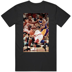 Michael Jordan Magic Johnson Fan T Shirt