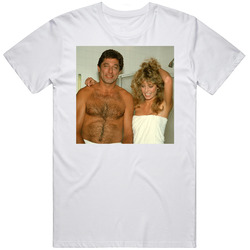 Joe Namath Farrah Fawcett Commercial T Shirt