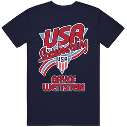 Bryce Wettstein Usa Skateboarding Paris 2024 T Shirt