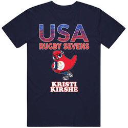 Kristi Kirshe Team Usa Rugby Sevens Paris 2024 Fan T Shirt