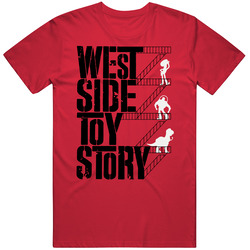 West Side Toy Story Movie Mashup T Shirt