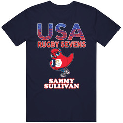 Sammy Sullivan Team Usa Rugby Sevens Paris 2024 Fan T Shirt