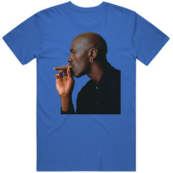 Michael Jordan Enjoying A Cigar T Shirt