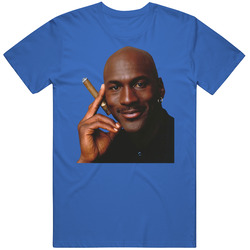 Michael Jordan Cigar Aficionado T Shirt