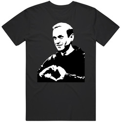 Alexei Navalny Heart Hands Silhouette Supporter T Shirt