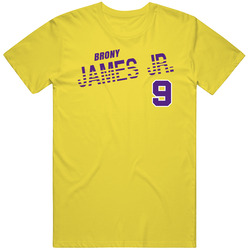 Brony James Jr 9 Favorite Player Fan T Shirt
