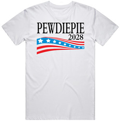 Pewdiepie For President 2028 T Shirt