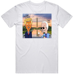 Donald Trump Joe Biden Beavis And Butt-head Parody T Shirt