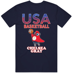 Chelsea Gray Team Usa Basketball Paris 2024 Fan T Shirt