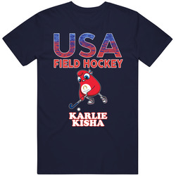 Karlie Kisha Team Usa Field Hockey Paris 2024 Fan T Shirt