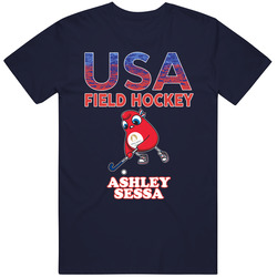 Ashley Sessa Team Usa Field Hockey Paris 2024 Fan T Shirt