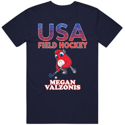 Megan Valzonis Team Usa Field Hockey Paris 2024 Fan T Shirt