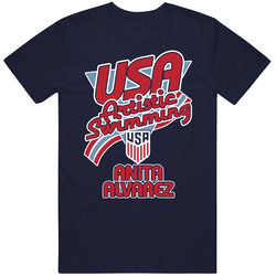 Anita Alvarez Team Usa Artistic Swimming Paris 2024 T Shirt