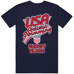 Audrey Kwon Team Usa Artistic Swimming Paris 2024 T Shirt