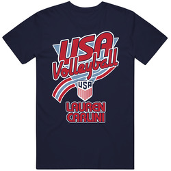 Lauren Carlini Team Usa Volleyball Paris 2024 T Shirt