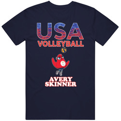 Avery Skinner Team Usa Volleyball Paris 2024 Sports T Shirt