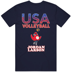 Jordan Larson Team Usa Volleyball Paris 2024 Sports T Shirt