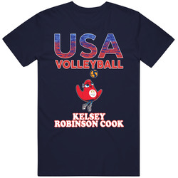 Kelsey Robinson Cook Team Usa Volleyball Paris 2024 Sports T Shirt