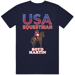 Boyd Martin Team Usa Equestrian Paris 2024 Sports T Shirt