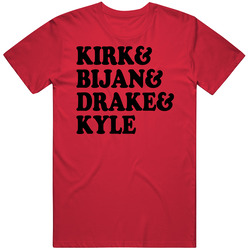 Kirk Cousins And Bijan And Drake And Kyle Fan T Shirt