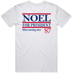 Noel For President Silent Morning Since '87 Music Fan T Shirt