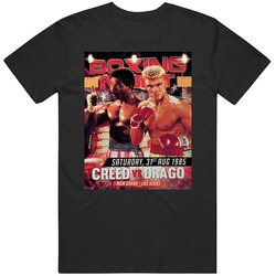 Apollo Creed Vs Ivan Drago Boxing Match T Shirt