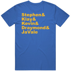 Stephen Curry & Klay Thompson & Kevin Durant & Draymond Gr