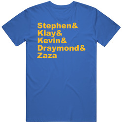 Stephen Curry & Klay Thompson & Kevin Durant & Draymond Gr