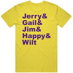 Jerry West & Gail Goodrich & Jim Mcmillian & Happy Hairsto