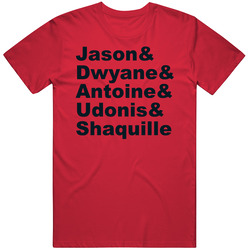 Jason Williams & Dwyane Wade & Antoine Walker & Udonis Has