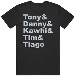 Tony Parker & Danny Green & Kawhi Leonard & Tim Duncan &am